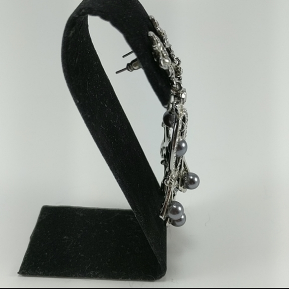 🇨🇦 Lot Of 3 Pairs Of Bold & Dramatic Earrings. - Picture 11 of 12